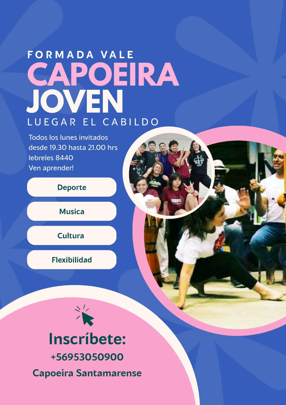 Clases de Capoeira para Adultos en Pudahuel – Lebreles 8440