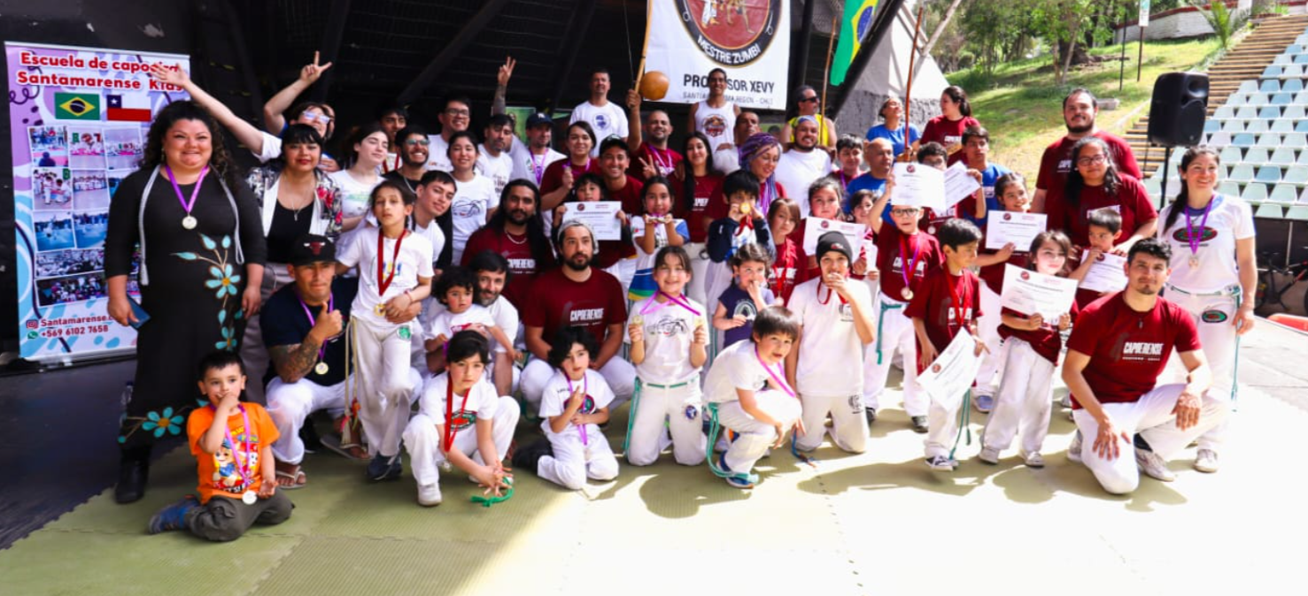 Roda de capoeira niños Pudahuel